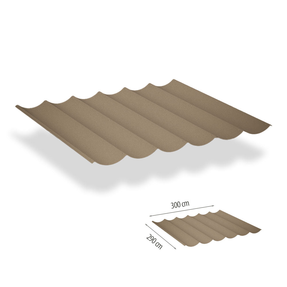 Shadow Comfort waterdicht harmonicadoek 2.9x3.0 incl. bevestigingsset - Taupe