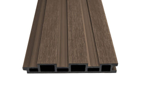 Orion composietwand wit/teak