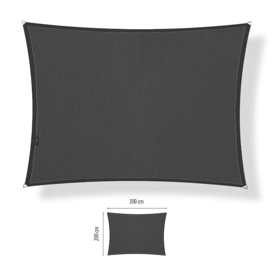Schaduwdoek rechthoek 2x3 meter