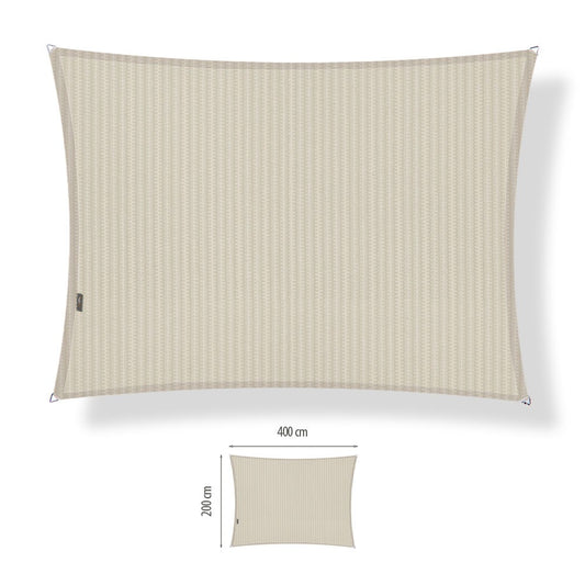 Schaduwdoek rechthoek 2x4 meter