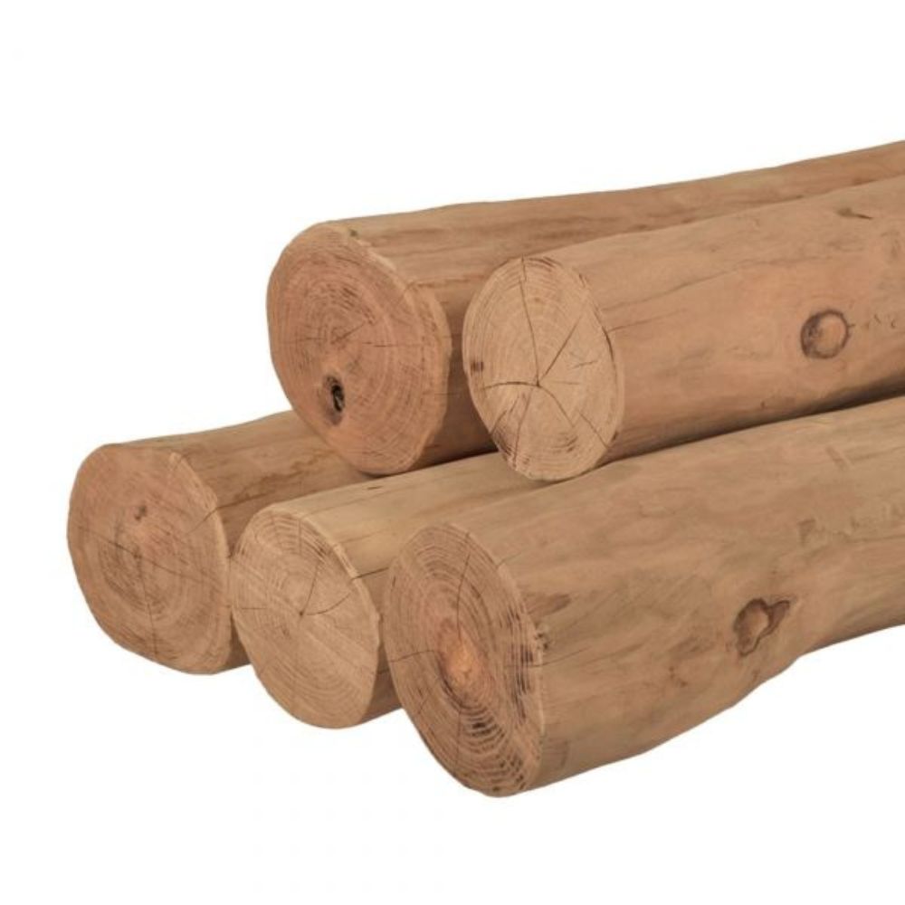 Robinia paal voor schaduwdoek