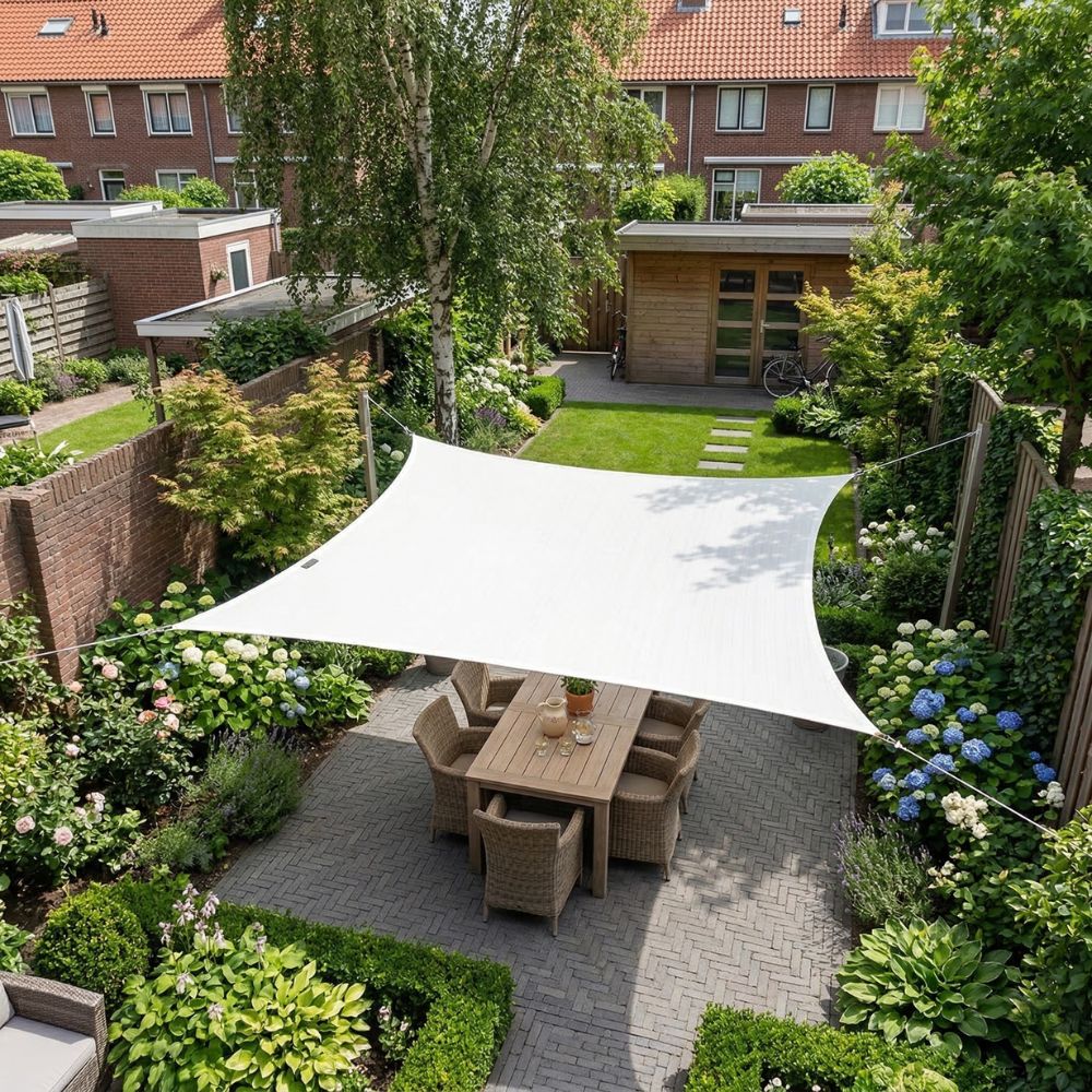 Shadow Comfort schaduwdoek vierkant 4x4