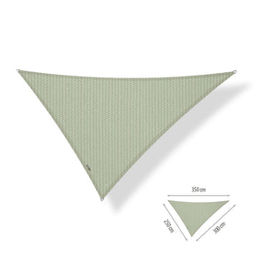 Schaduwdoek driehoek 2.5x3.0x3.5