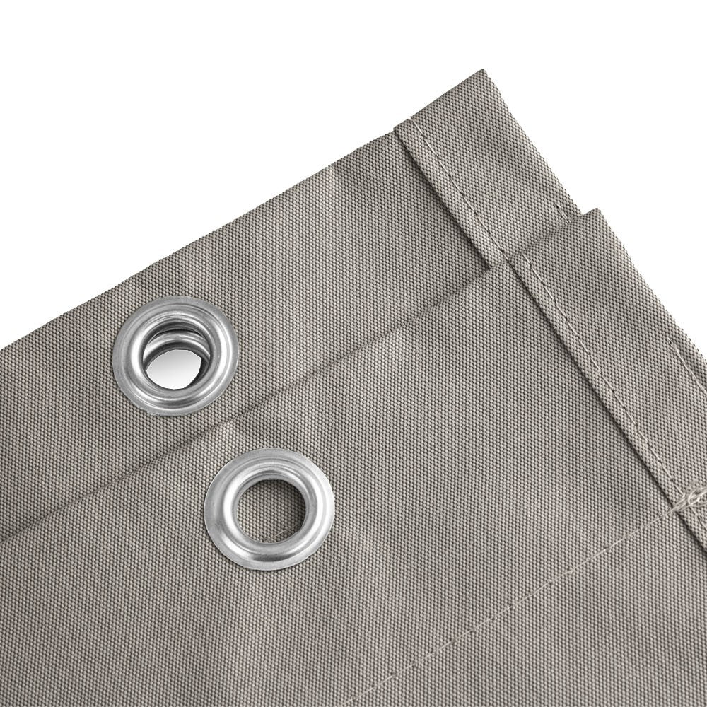 Waterdicht harmonicadoek 3,7x3,7 incl. bevestigingsset