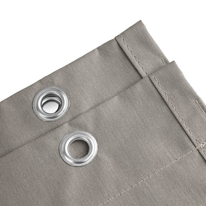 Waterdicht harmonicadoek 3,7x3,7 incl. bevestigingsset