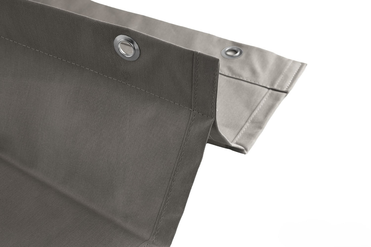 Waterdicht harmonicadoek 3,7x3,7 incl. bevestigingsset