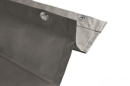 Waterdicht harmonicadoek 3,7x3,7 incl. bevestigingsset