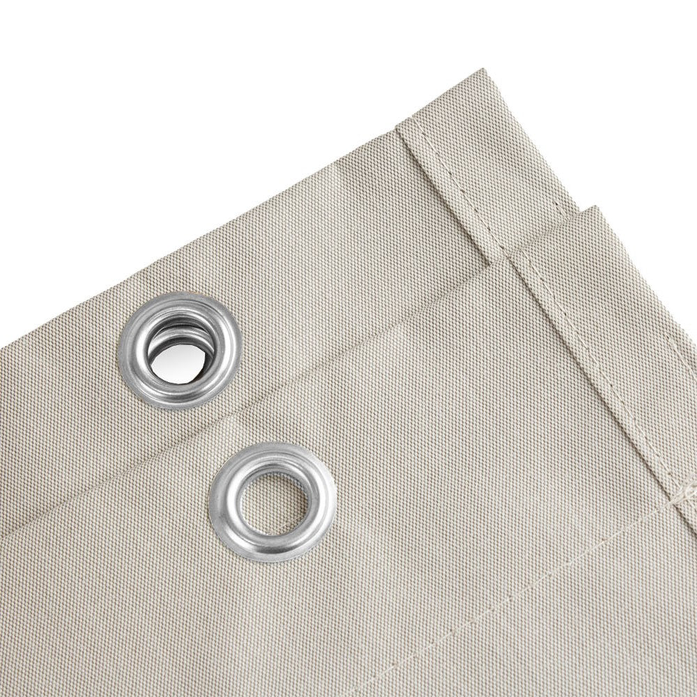 Waterdicht harmonicadoek 3,7x3,7 incl. bevestigingsset