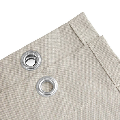 Waterdicht harmonicadoek 3,7x3,7 incl. bevestigingsset