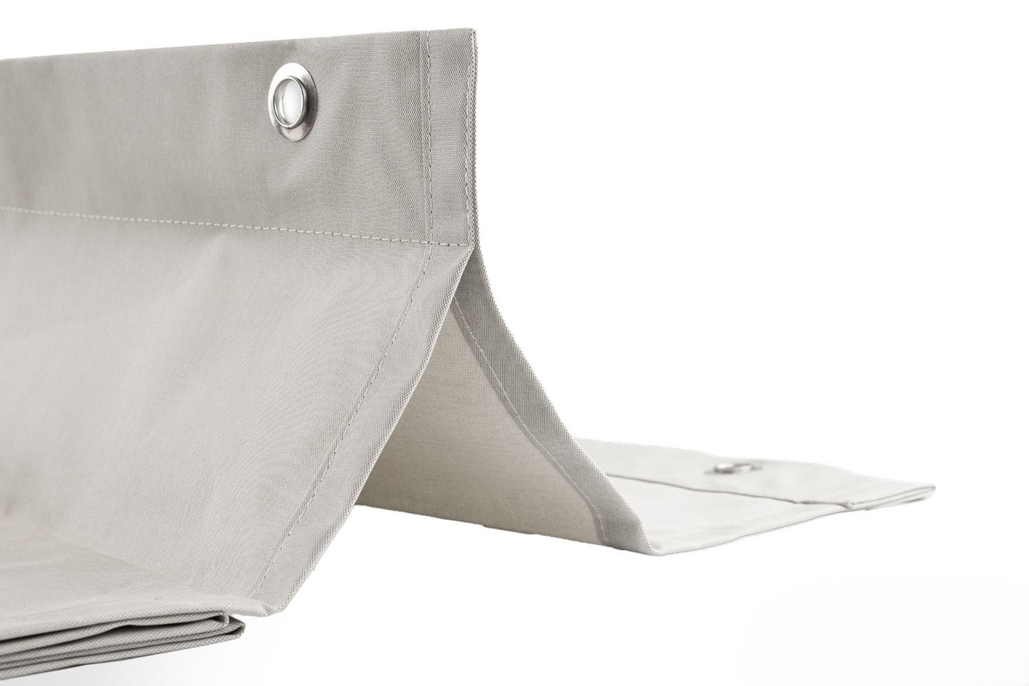 Waterdicht harmonicadoek 3,7x3,7 incl. bevestigingsset