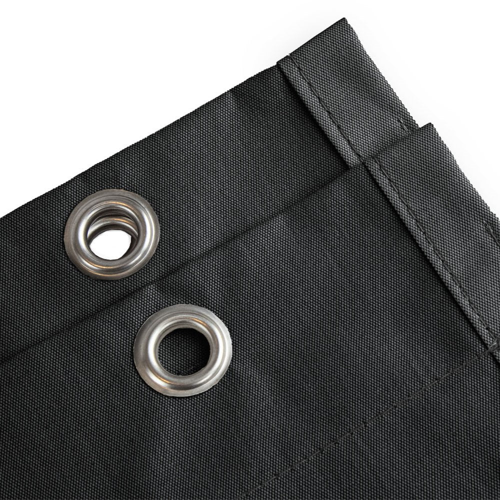 Waterdicht harmonicadoek 3,7x3,7 incl. bevestigingsset