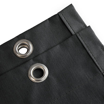 Waterdicht harmonicadoek 3,7x3,7 incl. bevestigingsset