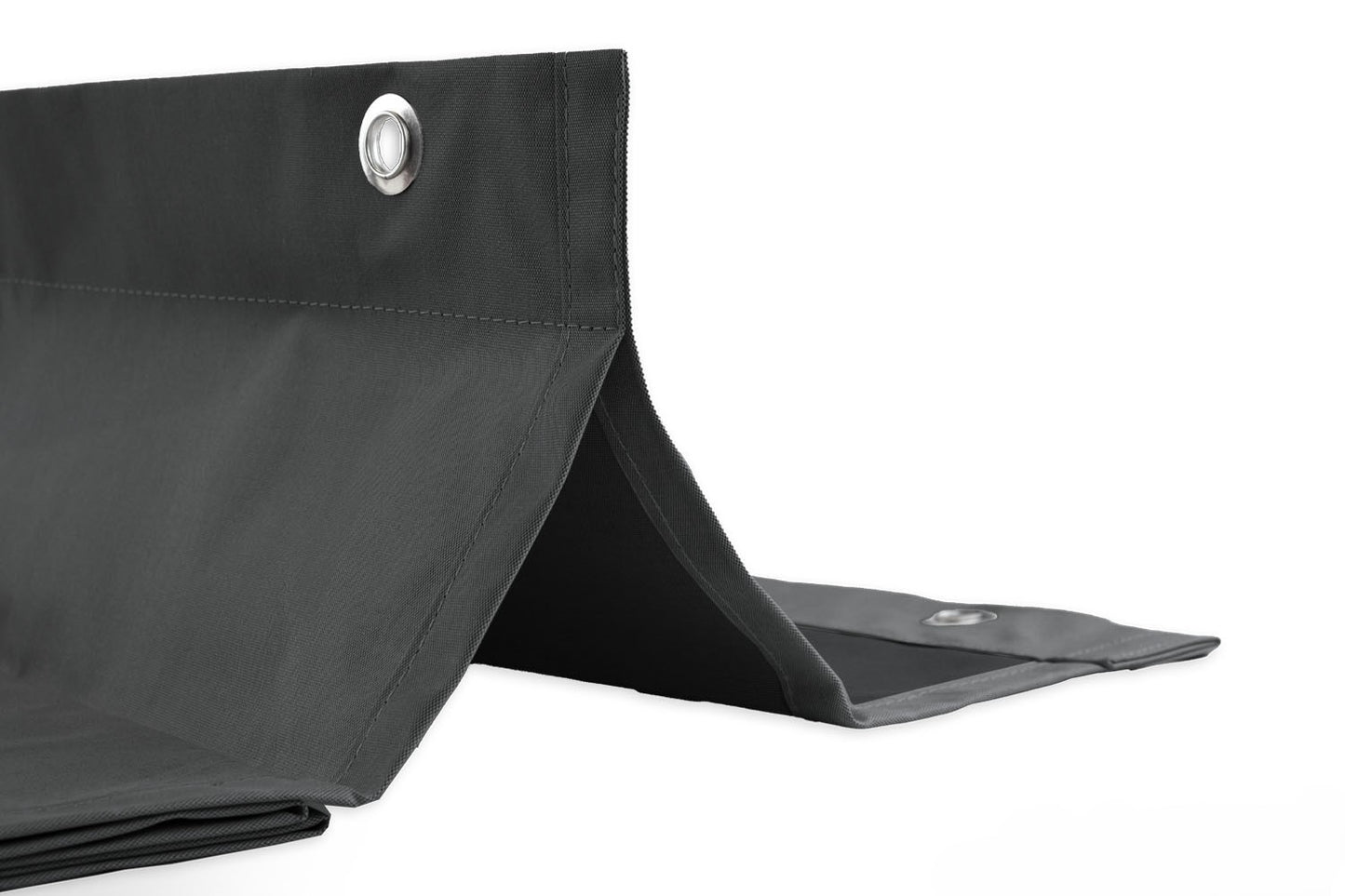 Waterdicht harmonicadoek 3,7x3,7 incl. bevestigingsset