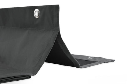 Waterdicht harmonicadoek 3,7x3,7 incl. bevestigingsset