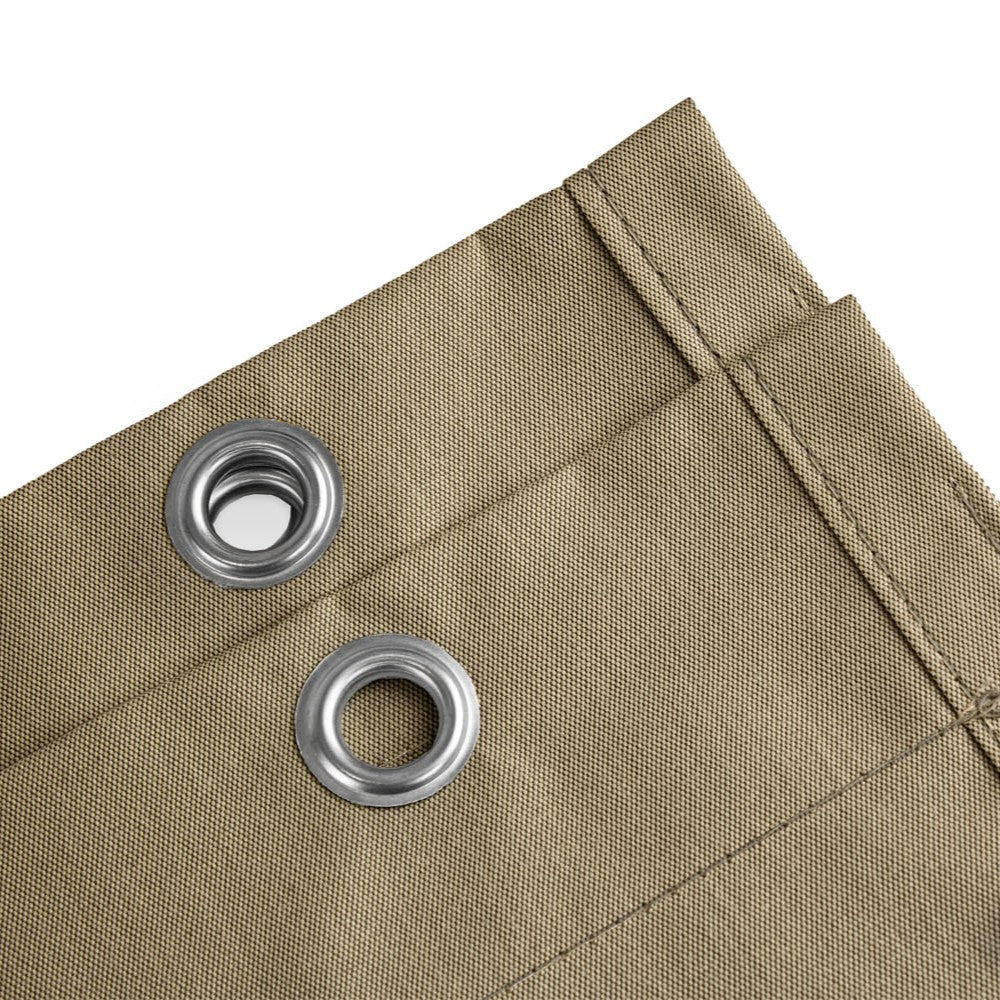 Waterdicht harmonicadoek 3,7x3,7 incl. bevestigingsset