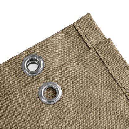 Waterdicht harmonicadoek 3,7x3,7 incl. bevestigingsset