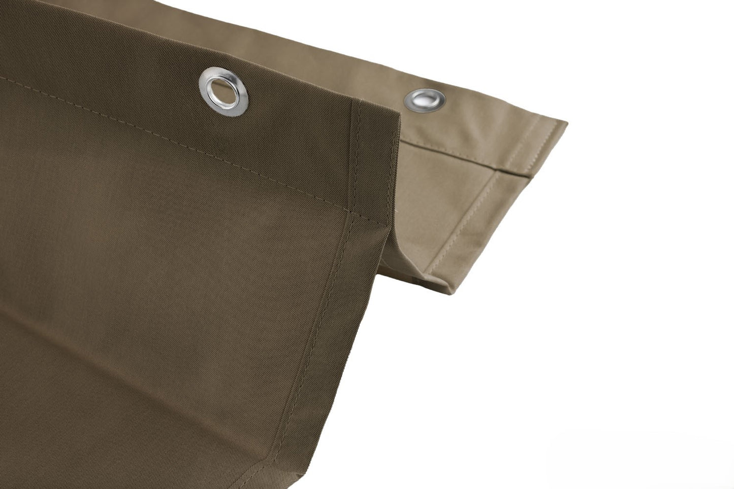 Waterdicht harmonicadoek 3,7x3,7 incl. bevestigingsset