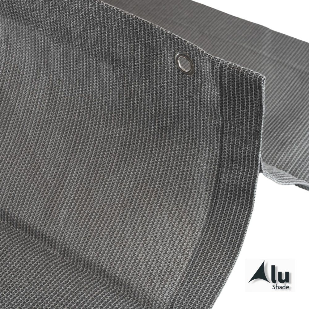 Harmonicadoek grijs bovenaanzicht