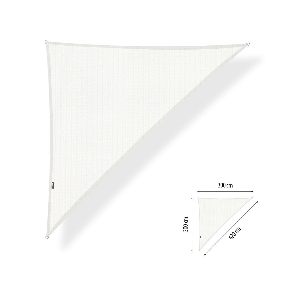 Schaduwdoek driehoek 90°, 3,0x3,0x4,2 meter