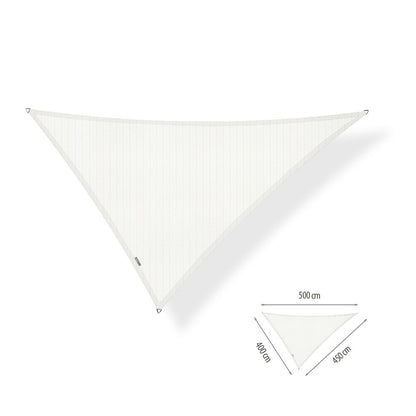 Schaduwdoek driehoek 4,0x4,5x5,0 meter