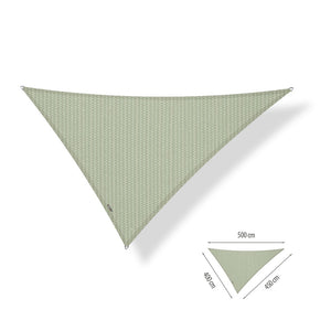 Schaduwdoek driehoek 4.0x4.5x5.0