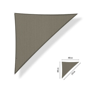 Schaduwdoek driehoek 4.0x4.0x5.7