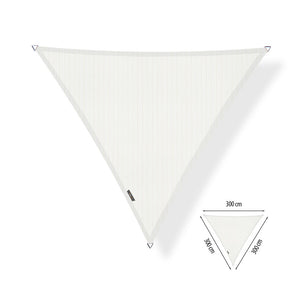 Schaduwdoek 4x4 met palen & bevestiging