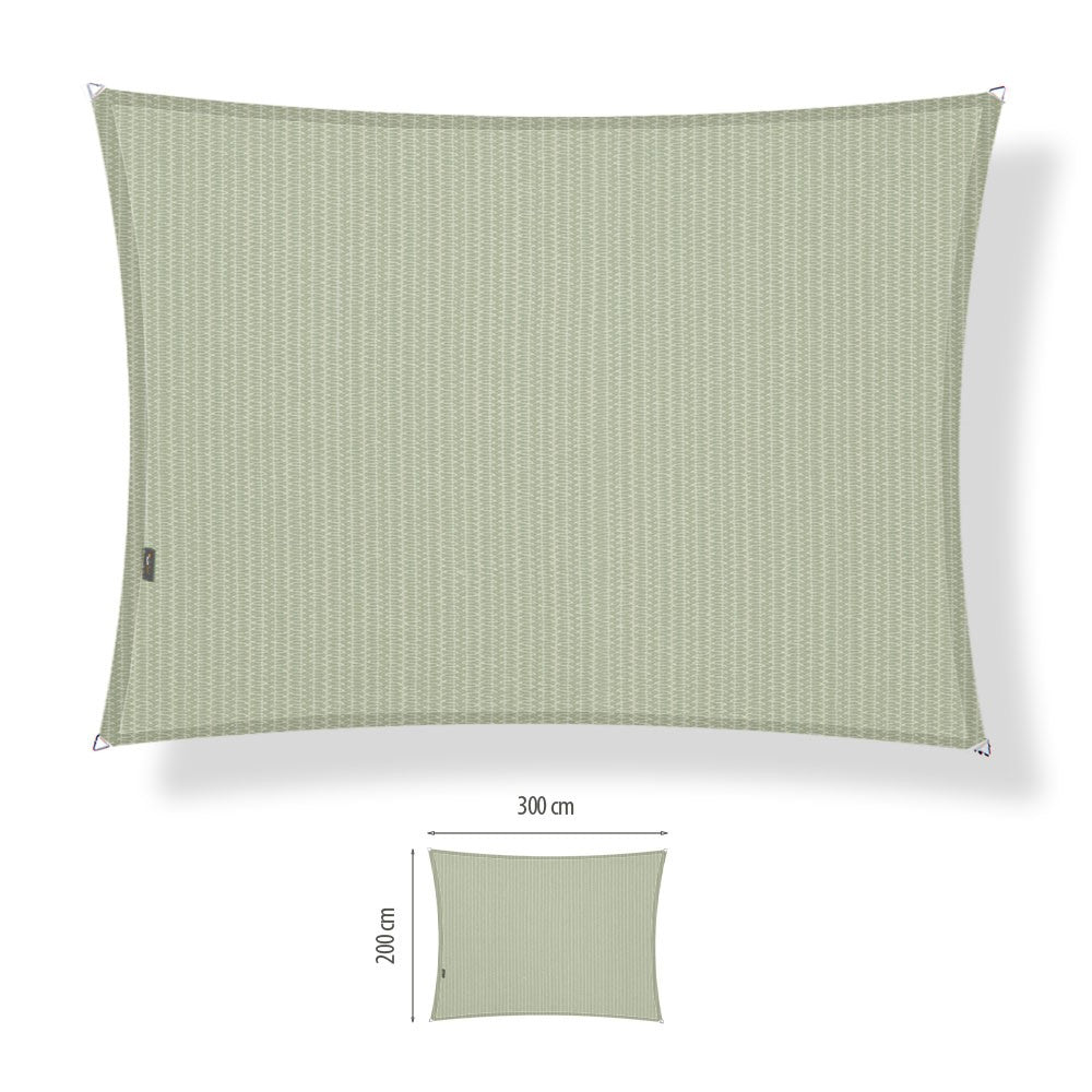 Schaduwdoek rechthoek 2x3