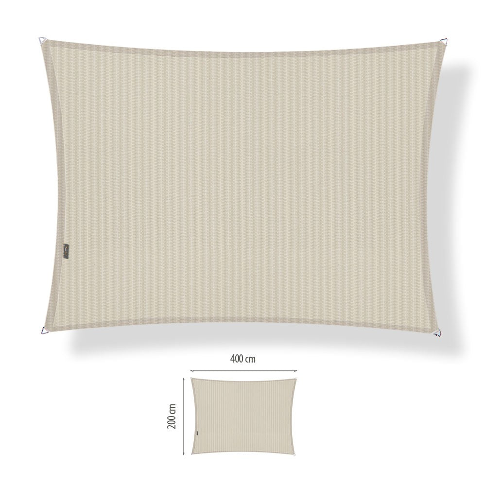 Schaduwdoek rechthoek 2x4