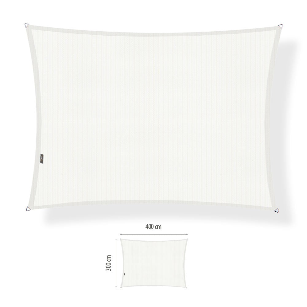 Schaduwdoek rechthoek 3x4