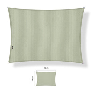 Schaduwdoek rechthoek 3x4