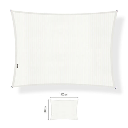 Schaduwdoek rechthoek 3x5 meter