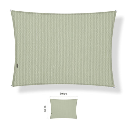 Schaduwdoek rechthoek 3x5 meter