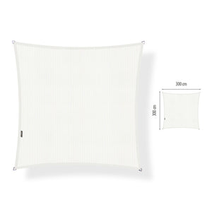 Schaduwdoek vierkant 3x3