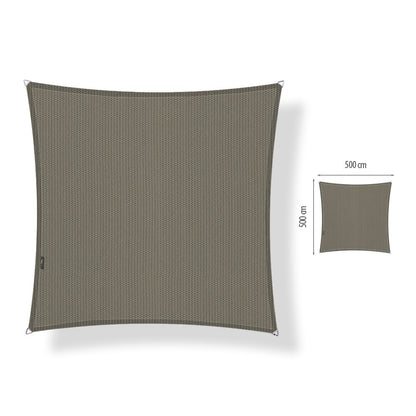 Schaduwdoek vierkant 5x5 meter