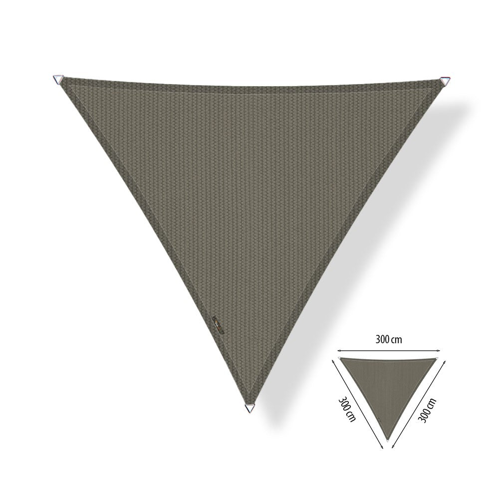 Schaduwdoek driehoek 3,0x3,0x3,0 meter