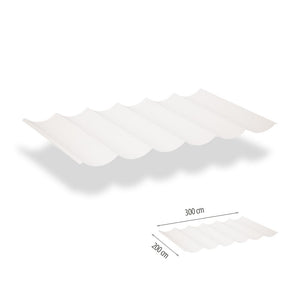 Harmonicadoek 2x3 incl. bevestigingsset