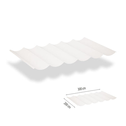 Harmonicadoek 2x3 incl. bevestigingsset