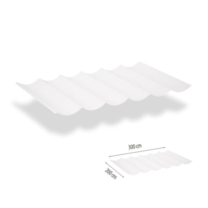 Harmonicadoek 2x3 incl. bevestigingsset