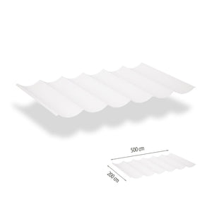 Harmonicadoek 2x5 incl. bevestigingsset