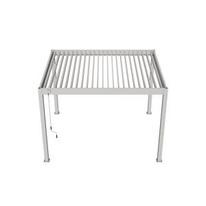 Orion Comfort Sand 300x360 bovenaanzicht met  open lamellen op witte achtergrond