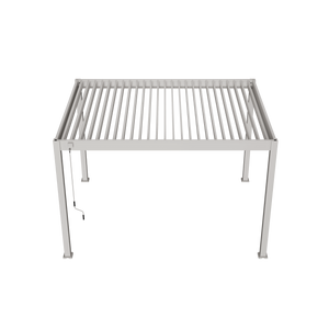 Orion Comfort Sand 300x400 bovenaanzicht met  open lamellen op witte achtergrond