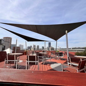 Schaduwdoek driehoek 3.0x3.5x4.0