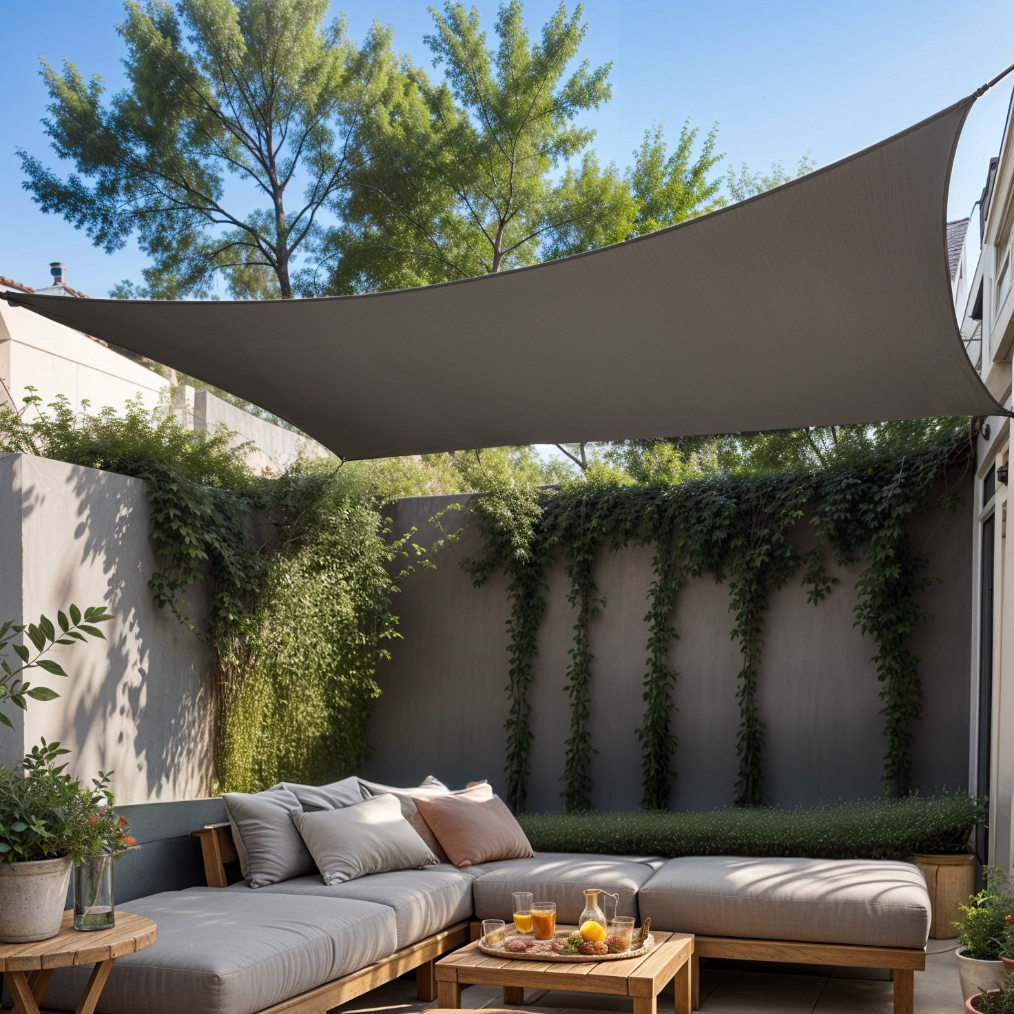 Schaduwdoek rechthoek 3x4 meter