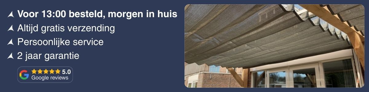 Waterdoorlatend harmonicadoek met voordelen