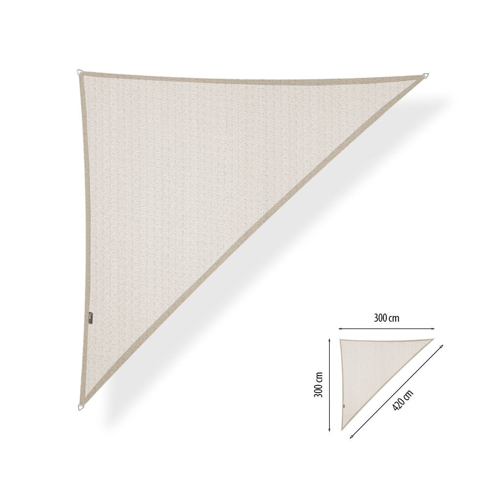 Waterdicht schaduwdoek driehoek 90°, 3,0x3,0x4,2 meter