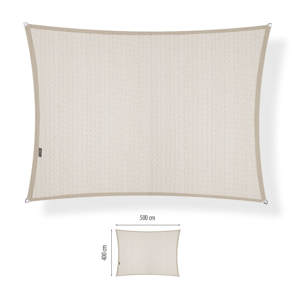 Waterdicht schaduwdoek rechthoek 4x5 meter