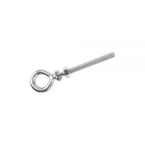 RVS bout met oog 150mm