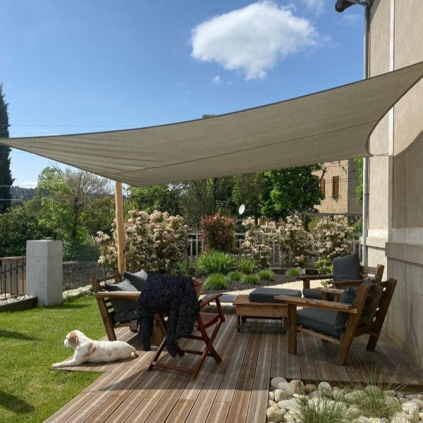 Schaduwdoek vierkant 3,6x3,6